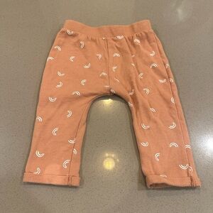 Grayson Mini Sweatpants White Rainbows Size 6-9 Months